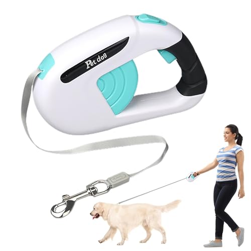 Ausziehbare Hundeleine für Haustiere - Robustes automatisches Zugseil zum Gehen - für Outdoor-Training 19 x 12 cm mit rundem Design für Hunde d Ausziehbare Hundeleine für Haustiere - Robustes automatisches Zugseil zum Gehen - für Outdoor-Training 19 x 12 cm mit rundem Design für Hunde d von Whnbuij