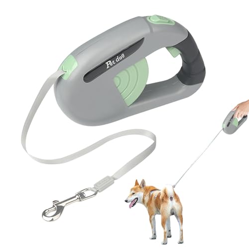 Ausziehbare Hundeleine für Haustiere - Robustes automatisches Zugseil zum Gehen - für Outdoor-Training 19 x 12 cm mit rundem Design für Hunde d Ausziehbare Hundeleine für Haustiere - Robustes automatisches Zugseil zum Gehen - für Outdoor-Training 19 x 12 cm mit rundem Design für Hunde d von Whnbuij