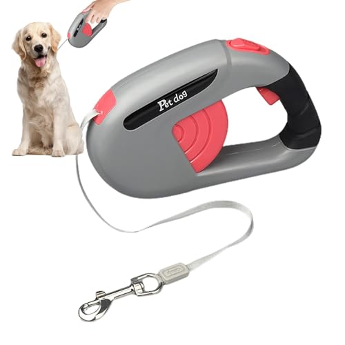 Ausziehbare Hundeleine für Haustiere - Robustes automatisches Zugseil zum Gehen - für Outdoor-Training 19 x 12 cm mit rundem Design für Hunde d Ausziehbare Hundeleine für Haustiere - Robustes automatisches Zugseil zum Gehen - für Outdoor-Training 19 x 12 cm mit rundem Design für Hunde d von Whnbuij