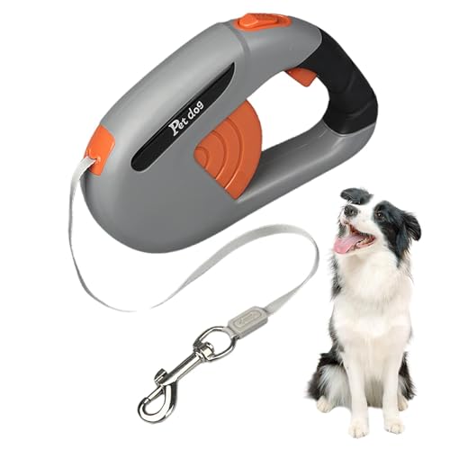 Ausziehbare Hundeleine für Haustiere - Robustes automatisches Zugseil zum Gehen - für Outdoor-Training 19 x 12 cm mit rundem Design für Hunde d Ausziehbare Hundeleine für Haustiere - Robustes automatisches Zugseil zum Gehen - für Outdoor-Training 19 x 12 cm mit rundem Design für Hunde d von Whnbuij