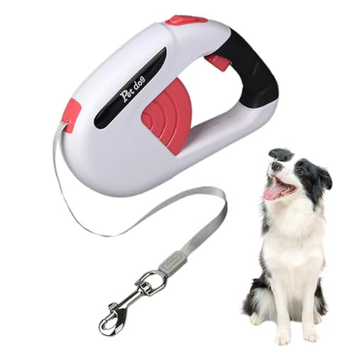 Ausziehbare Hundeleine für Haustiere - Robustes automatisches Zugseil zum Gehen - für Outdoor-Training 19 x 12 cm mit rundem Design für Hunde d Ausziehbare Hundeleine für Haustiere - Robustes automatisches Zugseil zum Gehen - für Outdoor-Training 19 x 12 cm mit rundem Design für Hunde d von Whnbuij