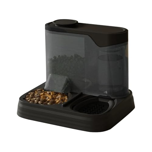 Automatische Futterstation für Hunde, automatischer Wasserspender für Hunde, große Futternapf für Kätzchen und Welpen im Haus von Whnbuij