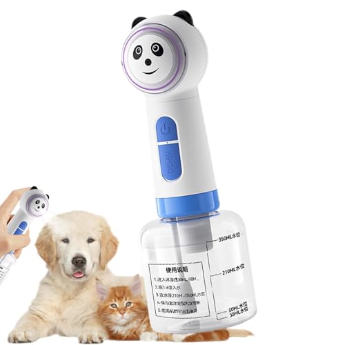 Elektrische Schaumreinigungsmaschine für Hunde, Shampoo-Aufschäumer für Hunde, elektrischer Spender für Schaumshampoo für Hunde - Seifensprüher und Shampoo für Haustiere von Whnbuij