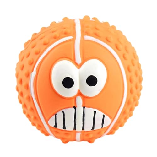 Haustier-Latexbälle - Quietschender Hundespielzeugball Aus Latex, Latex Smile Face Hundebälle | Lustiges Hunde-Welpenspielzeug Federnden Kaugesichtsbällen Für Kleine Und Mittelgroße Hunde, Welpen, K Haustier-Latexbälle - Quietschender Hundespielzeugball Aus Latex, Latex Smile Face Hundebälle | Lustiges Hunde-Welpenspielzeug Federnden Kaugesichtsbällen Für Kleine Und Mittelgroße Hunde, Welpen, K von Whnbuij