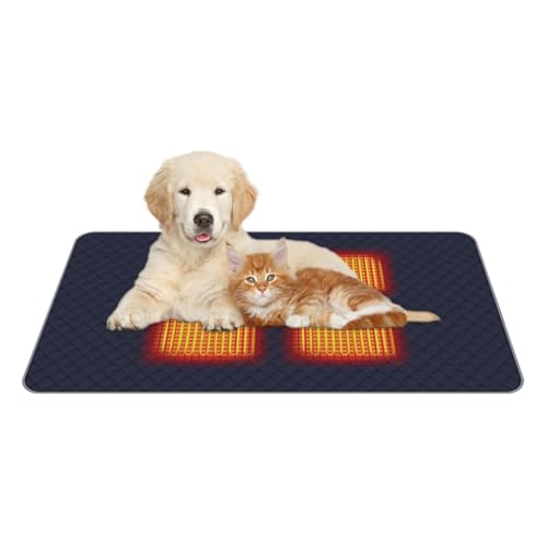Heizmatte für Katzen - Beheiztes Katzenbett, Heizmatte für Haustiere | USB beheiztes Bett mit Schnellheizung Verstellbar, Heizmatte Heizmatte für Katzen - Beheiztes Katzenbett, Heizmatte für Haustiere | USB beheiztes Bett mit Schnellheizung Verstellbar, Heizmatte von Whnbuij