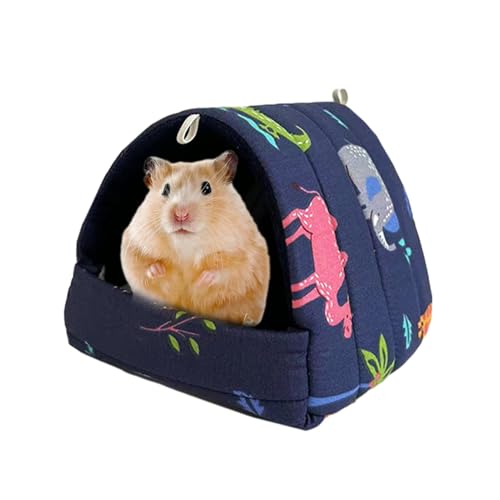 Höhle für Kleintiere, Hamsterhöhle, Hamsterhöhle | Hängematte zum Schlafen für Hamster | Warmes Bett für Hamster | Hamsterhöhle für Chinchillas | Dom Tierbedarf von Whnbuij