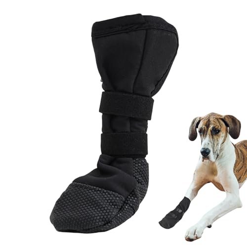 Hundepfoten-Wundabdeckung – schützende Pfotenbandage für Hunde, Haustier-Wundheilung, verstellbare Hundestiefel, weiche Pfotenauflage für verletzte, Hundepfotenschutz Hundepfoten-Wundabdeckung – schützende Pfotenbandage für Hunde, Haustier-Wundheilung, verstellbare Hundestiefel, weiche Pfotenauflage für verletzte, Hundepfotenschutz von Whnbuij