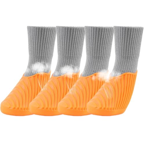 Hundeschuhe - Wasserdichte Hundeschuhe, leichte Haustierschuhe | 4 Stück Hundestiefel für mittelgroße bis kleine Rassen, elastische und rutschfeste Schutzschuhe p Hundeschuhe - Wasserdichte Hundeschuhe, leichte Haustierschuhe | 4 Stück Hundestiefel für mittelgroße bis kleine Rassen, elastische und rutschfeste Schutzschuhe p von Whnbuij