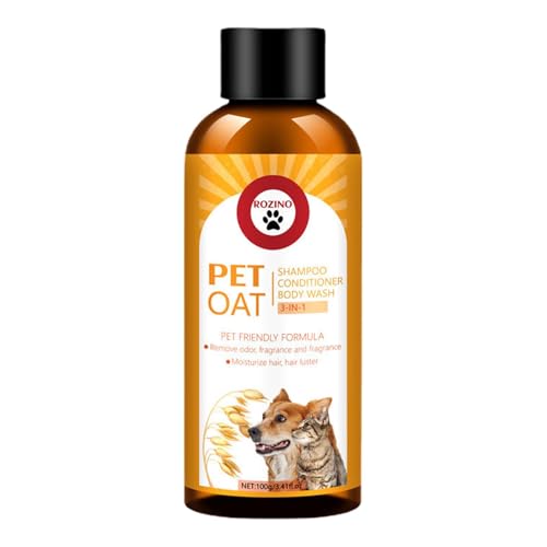 Hundeshampoo, Hundeshampoo - Shampoo für Welpen, Shampoo und Balsam für Hunde zum Waschen von Haustieren, zur Linderung trockener Haut Hundeshampoo, Hundeshampoo - Shampoo für Welpen, Shampoo und Balsam für Hunde zum Waschen von Haustieren, zur Linderung trockener Haut von Whnbuij