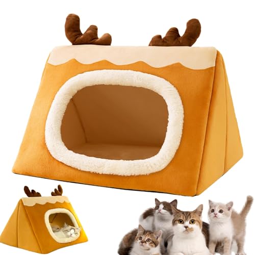 Im Hundebett, Katzenbett, isoliert, dreieckig, für isolierte und verdickte Katzen, warm für die Pflege von Katzen für kleine Hunde von Whnbuij