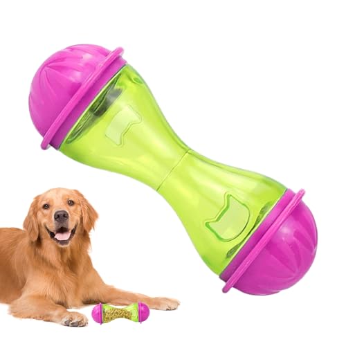 Interactive Dispenser Puzzle Toy - Pets Slow Feeder Dispenser, Dogs Enrichment Toy | 11 x 4,5 cm Food Leakage Puzzles Ball, Food Dispensing Treat Stuffer Toy, Slow Feeding Puzzles, Pet Slow Feeder von Whnbuij