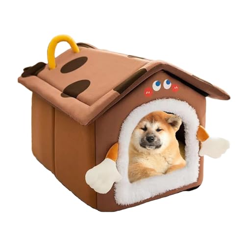 Katzen-Hunde-Nest, Katzennest-Haustier-Katzenbett | Halbgeschlossene Haustierbetten | Elastischer, Faltbare Hundebetten, Katzenbett, Höhle, Komfort und Unterstützung für Haustiere Katzen-Hunde-Nest, Katzennest-Haustier-Katzenbett | Halbgeschlossene Haustierbetten | Elastischer, Faltbare Hundebetten, Katzenbett, Höhle, Komfort und Unterstützung für Haustiere von Whnbuij