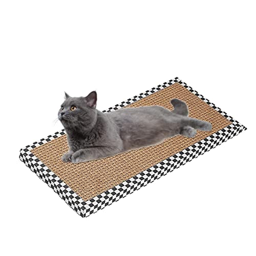 Katzenkratzbrett – Krallenschärfendes Katzenspielzeug, Katzen Nachfüllbares Kratzpad | Sicheres Wellpapier mit hoher Dichte, verschleißfestes Katzenkratzbrett, recycelbares Brett-Kratzbrett für Katzenkratzbrett – Krallenschärfendes Katzenspielzeug, Katzen Nachfüllbares Kratzpad | Sicheres Wellpapier mit hoher Dichte, verschleißfestes Katzenkratzbrett, recycelbares Brett-Kratzbrett für von Whnbuij