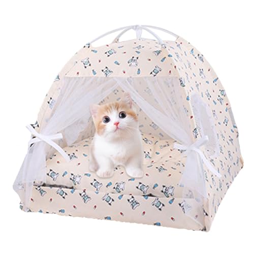 Katzenzelt für den Außenbereich, Haustierzelt für Katzen, Spielzelt für Haustiere Cat Cave, Schutz für Haustiere, halbgeschlossenes Blumennest für Haustiere, Bett p Katzenzelt für den Außenbereich, Haustierzelt für Katzen, Spielzelt für Haustiere Cat Cave, Schutz für Haustiere, halbgeschlossenes Blumennest für Haustiere, Bett p von Whnbuij