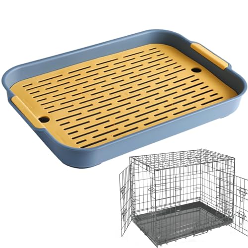 Kleine Katzentoilette für Haustiere – Tablett für Platzersparnis | Toilettentrainingspanne mit Abflussgitter, Zubehör für Welpen für Kaninchen Kleine Katzentoilette für Haustiere – Tablett für Platzersparnis | Toilettentrainingspanne mit Abflussgitter, Zubehör für Welpen für Kaninchen von Whnbuij