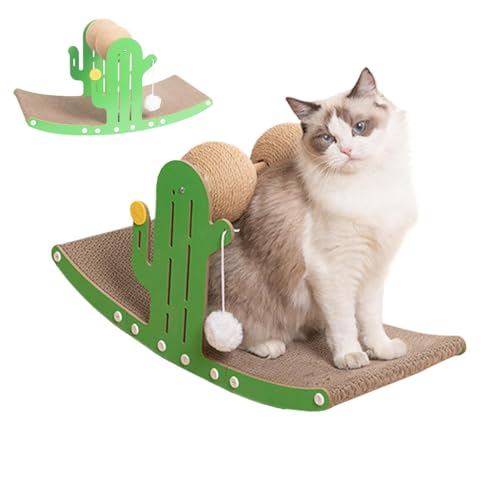 Kratzbaum für Katzen Kaktus, Kratzbaum für Katzen Kaktus - Kratzbaum für Katzen mit Ball, Entspannungsspielzeug für Haustiere im Innenbereich, Kratzspielzeug für Katzen, schüttelbar, für Katzen Kratzbaum für Katzen Kaktus, Kratzbaum für Katzen Kaktus - Kratzbaum für Katzen mit Ball, Entspannungsspielzeug für Haustiere im Innenbereich, Kratzspielzeug für Katzen, schüttelbar, für Katzen von Whnbuij