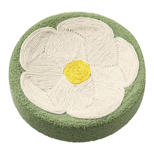 Kratzmatte für Katzen - Entspannungsmatte für Haustiere, Katzenkratzbaum aus Pappe | Kratzmatte rund Sisal für Katzen, Lounge, Katzenbett aus C Kratzmatte für Katzen - Entspannungsmatte für Haustiere, Katzenkratzbaum aus Pappe | Kratzmatte rund Sisal für Katzen, Lounge, Katzenbett aus C von Whnbuij