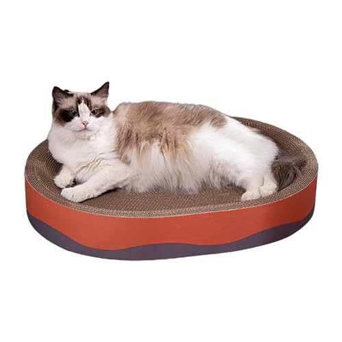 Kratzunterlage für Katzen,Kratzunterlage für Katzen,Kratzpad aus Wellpappe | Kratzbrett für Katzen mit hoher Dichte, verschleißfeste Kratzbretter zum Krallenschleifen Kratzunterlage für Katzen,Kratzunterlage für Katzen,Kratzpad aus Wellpappe | Kratzbrett für Katzen mit hoher Dichte, verschleißfeste Kratzbretter zum Krallenschleifen von Whnbuij