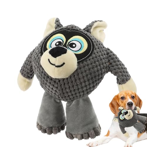 Plüschtiere für Hunde, Plüschspielzeug für Hunde, weiches Plüsch-Spielzeug zum Kauen mit Ton, interaktives Zubehör für Hunde, Beißspielzeug für Welpen, Katzen von Whnbuij