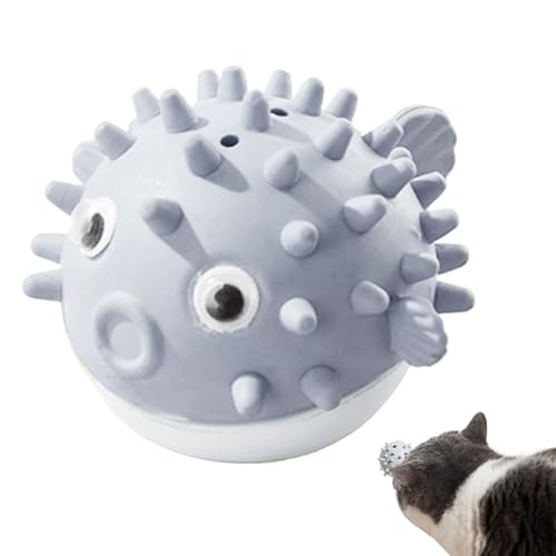 Pufferfisch -Katzenminzen -Rollenbällchen - Interaktive Leckerbissen, Katzen -Nip -Kugeln, rotierendes Spielzeug | Wandmontierter Kauenspender für Innenkatze Unterhaltung, Licking Snack für katzenarti Pufferfisch -Katzenminzen -Rollenbällchen - Interaktive Leckerbissen, Katzen -Nip -Kugeln, rotierendes Spielzeug | Wandmontierter Kauenspender für Innenkatze Unterhaltung, Licking Snack für katzenarti von Whnbuij