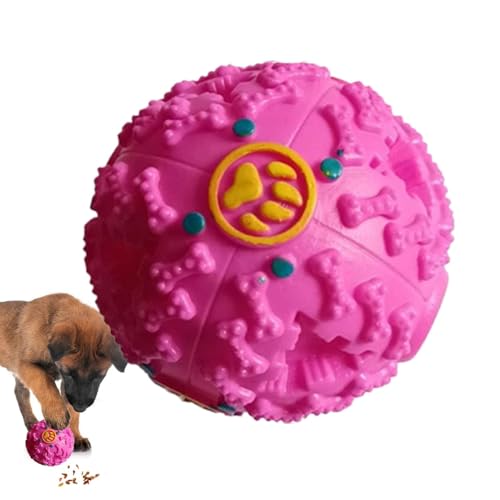 Puzzleball für Hunde, Hundespielzeug mit schwingendem Ball, Schnüffelball für Hunde - Interaktive Bälle mit langsamer Fütterung, kreativer Leckball für Hunde mit Kichergeräusch für Geschickte Puzzleball für Hunde, Hundespielzeug mit schwingendem Ball, Schnüffelball für Hunde - Interaktive Bälle mit langsamer Fütterung, kreativer Leckball für Hunde mit Kichergeräusch für Geschickte von Whnbuij