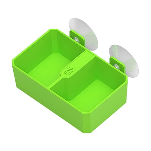 Reptilien-Futterstation mit verriegeltem Wassernapf mit Saugbecher, -Schüssel | Chameleon-Futternacf, 2 Gitter, Reptilienschüssel für , Bart, Drache von Whnbuij
