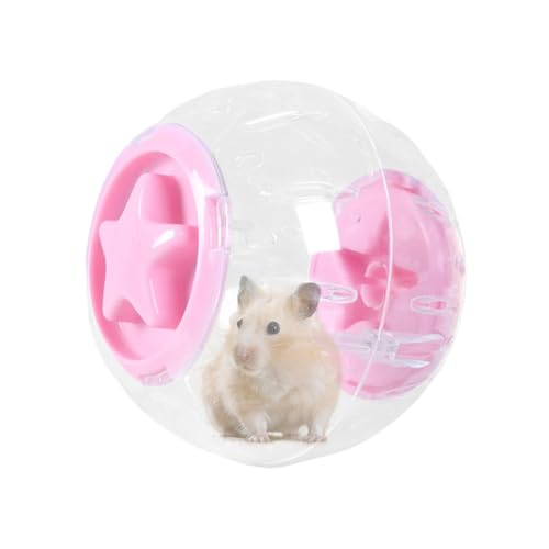 Small Pet Hamster Ball, Hamster Exercice Ball – Clear Ball Hamster Running Wheel Toy – Zubehör für Tierkäfig. von Whnbuij