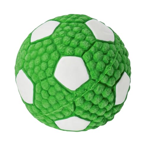 Soft Dog Toy Ball - hüpfende unzerbrechliche Fußballkugel, unzerbrechlicher Fußballkugel für Hunde, harte Ballspielzeug Welpe beißende Fußballkugel |, langlebiger Hundeball, Haustierversorgungen für g Soft Dog Toy Ball - hüpfende unzerbrechliche Fußballkugel, unzerbrechlicher Fußballkugel für Hunde, harte Ballspielzeug Welpe beißende Fußballkugel |, langlebiger Hundeball, Haustierversorgungen für g von Whnbuij
