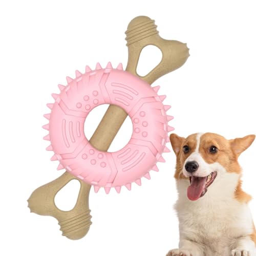 Spielzeug zum Zahnen von Knochen, Kauspielzeug für Hunde Knochen, Knochen zur Zahnreinigung des Hundes - Puppy Brush Zahnbürste für Hunde Kauspielzeug von Whnbuij