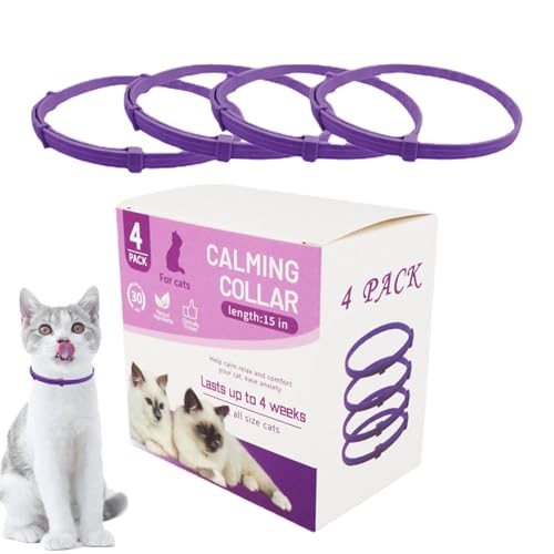 Verstellbares Beruhigungshalsband für Katzen – mit Pheromon infundiert, Entspannungshalsband, effiziente Beruhigung, Lösung für Katzen und Hunde, verstellbares Breakaway-Design, Komfort, Stressabbau, Verstellbares Beruhigungshalsband für Katzen – mit Pheromon infundiert, Entspannungshalsband, effiziente Beruhigung, Lösung für Katzen und Hunde, verstellbares Breakaway-Design, Komfort, Stressabbau, von Whnbuij