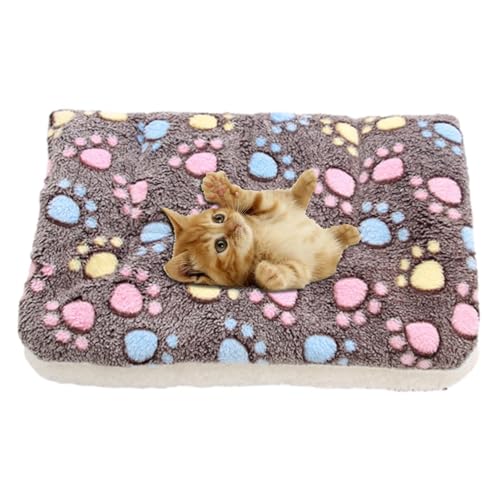 Whnbuij Beruhigende Katzendecke für Hauskatzen, beruhigende Decke, weicher Flanell-Überwurf, Katzendecke, Überwurf, beruhigende Decke für Haustiere, Katzen, Hunde Whnbuij Beruhigende Katzendecke für Hauskatzen, beruhigende Decke, weicher Flanell-Überwurf, Katzendecke, Überwurf, beruhigende Decke für Haustiere, Katzen, Hunde von Whnbuij