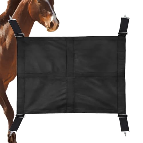 Whnbuij Boxengitter Für | Atmungsaktive Zaumbefestigungen für | Atmungsaktiver Stallgitter-Schutz Für Training Stall Reitplatz Box von Whnbuij