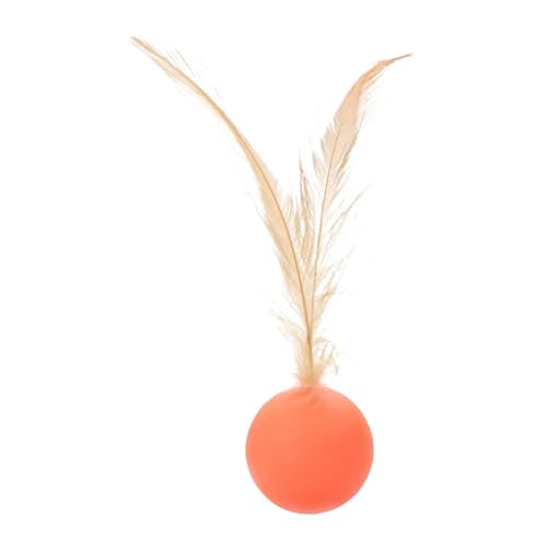 Whnbuij Cat Toy Ball - Indoor -sportliches Kätzchenspielzeug, Katzenball | Interaktive sensorische Stimulationsfederkugel Jagd -Training langweilige Erleichterung für Innenkatzen im Innenbereich von Whnbuij