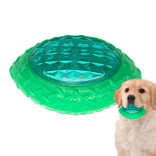Whnbuij Fußballspielzeug für Hunde – leuchtende und leichte Bälle | interaktives Kauspielzeug aus Gummi für die Reinigung der Zähne von mittleren und kleinen Hunden sowie Welpen Whnbuij Fußballspielzeug für Hunde – leuchtende und leichte Bälle | interaktives Kauspielzeug aus Gummi für die Reinigung der Zähne von mittleren und kleinen Hunden sowie Welpen von Whnbuij