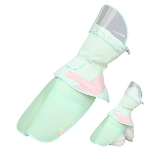 Whnbuij Hunde-Regenmantel mit Kapuze, wasserdichte Kleidung, Regenmantel für Hunde, Regenmantel für Hunde, Hunde-Regenponcho für Hunde, Französische Bulldogge, Mops, Terrier Whnbuij Hunde-Regenmantel mit Kapuze, wasserdichte Kleidung, Regenmantel für Hunde, Regenmantel für Hunde, Hunde-Regenponcho für Hunde, Französische Bulldogge, Mops, Terrier von Whnbuij