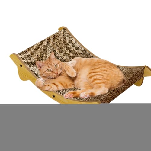 Whnbuij Katzenkratzbrett – Indoor Katzenbett Kratzunterlage – Haustierbedarf Welpenbett Möbelschutz für Teppich Sofa Wand Couch Tür Indoor Kätzchen Kleine Hunde Langeweile Spielen von Whnbuij