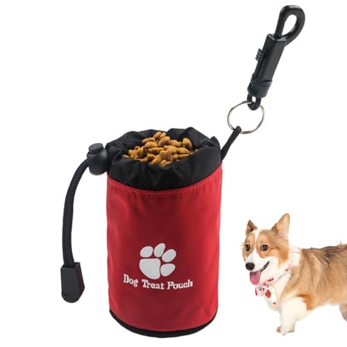 Whnbuij Leckerli-Taschen für Hunde – Leckerli-Taschen, Futterspender für Welpen, für Outdoor-Leine, für Leckereien, Trockenfutter und mehr von Whnbuij