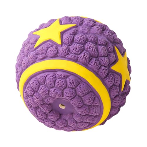 Whnbuij Unzerstörbarer Fußball für Hunde – kaufester Hundefußball, Haustierspielzeug | robuster Welpen-Fußball, stabiler Ball für aggressive Kauer, großer Hundeball, robustes Outdoor-Spielzeug von Whnbuij