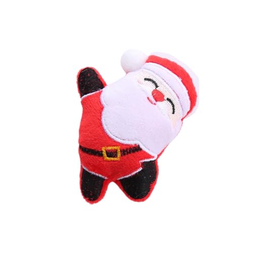 Whnbuij Weihnachtsspielzeug mit Katze - Katzenspielzeug aus der Weihnachtskollektion, festliches Plüschtier mit Katze | Interaktives Weihnachtsspielzeug für Katzenstickerei, Plüsch mit Strumpf Whnbuij Weihnachtsspielzeug mit Katze - Katzenspielzeug aus der Weihnachtskollektion, festliches Plüschtier mit Katze | Interaktives Weihnachtsspielzeug für Katzenstickerei, Plüsch mit Strumpf von Whnbuij