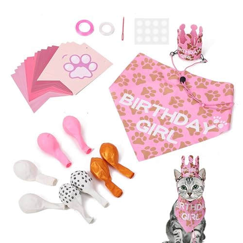 hunde geburtstagshut hunde geburtstagsfeier zubehör für hunde hundegeburtstags verstellbare bandana hund hundehalsband set hundehalstuch geburtstag hundemädchen hunde hunde hundemädchen hunde von Whnbuij