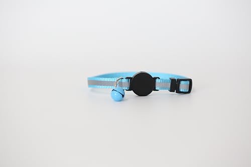 Breakaway-Katzenhalsband mit Glöckchen, Sicherheitsschnalle, Kätzchenhalsband, mit Namensschild, verstellbar, passend für Mädchen, Katzen, männliche Katzen, Haustierbedarf, Sachen, Zubehör (Blau-1) Breakaway-Katzenhalsband mit Glöckchen, Sicherheitsschnalle, Kätzchenhalsband, mit Namensschild, verstellbar, passend für Mädchen, Katzen, männliche Katzen, Haustierbedarf, Sachen, Zubehör (Blau-1) von WhoseID