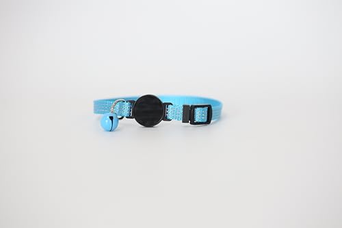 Breakaway-Katzenhalsband mit Glöckchen, Sicherheitsschnalle, Kätzchenhalsband, mit Namensschild, verstellbar, passend für Mädchen, Katzen, männliche Katzen, Haustierbedarf, Sachen, Zubehör (Blau-4) Breakaway-Katzenhalsband mit Glöckchen, Sicherheitsschnalle, Kätzchenhalsband, mit Namensschild, verstellbar, passend für Mädchen, Katzen, männliche Katzen, Haustierbedarf, Sachen, Zubehör (Blau-4) von WhoseID