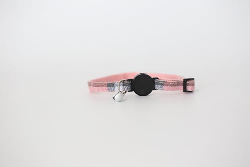 Breakaway-Katzenhalsband mit Glöckchen, Sicherheitsschnalle, Kätzchenhalsband, mit Namensschild, verstellbar, passend für Mädchen, Katzen, männliche Katzen, Haustierbedarf, Sachen, Zubehör (Rosa-2) Breakaway-Katzenhalsband mit Glöckchen, Sicherheitsschnalle, Kätzchenhalsband, mit Namensschild, verstellbar, passend für Mädchen, Katzen, männliche Katzen, Haustierbedarf, Sachen, Zubehör (Rosa-2) von WhoseID