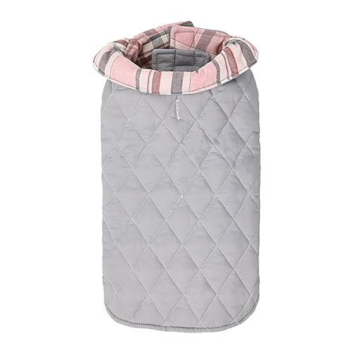 Hundemantel für kaltes Wetter, Warmer Hundemantel, Winterjacke, wasserdicht und Winddicht für Hunde – Fleecejacke im britischen St, Schneeanzug mit Loch Whrcy Hundemantel für kaltes Wetter, Warmer Hundemantel, Winterjacke, wasserdicht und Winddicht für Hunde – Fleecejacke im britischen St, Schneeanzug mit Loch Whrcy von Whrcy