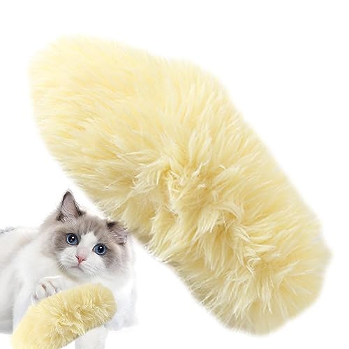 Whrcy Cat Kick – interaktives Kissen für Katzen, interaktiv, aus weichem Plüsch | Katzenspielzeug für Katzen, Welpen, Kätzchen, Kätzchen, Spielzeug für Kätzchen, zerknittertes Katzenspielzeug für von Whrcy