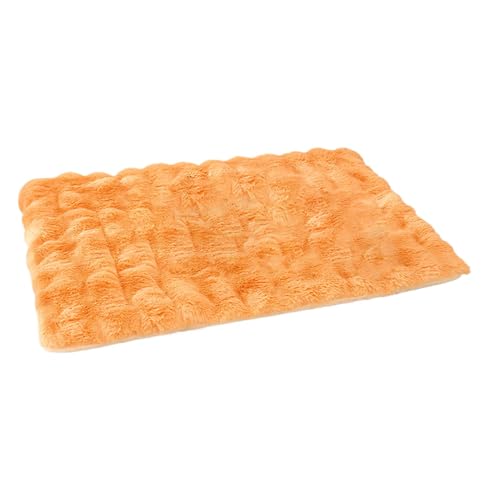 Whrcy Haustierbettmatte, Hundekäfigunterlage,Weiche Unterlage zum Schlafen von Hunden - Winterbetten Haustier-Katzen-Bodenunterlage, weiche Schlafunterlage für Hundekätzchen, weiche schlafende Whrcy Haustierbettmatte, Hundekäfigunterlage,Weiche Unterlage zum Schlafen von Hunden - Winterbetten Haustier-Katzen-Bodenunterlage, weiche Schlafunterlage für Hundekätzchen, weiche schlafende von Whrcy
