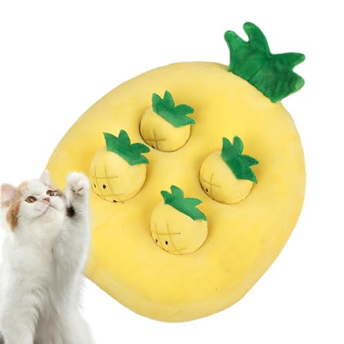 Whrcy Karottenfarm für Hunde, Spielzeug aus Plüsch Karotte für Hunde – interaktives Spielzeug für Katzen, Karottenfarm, Ananas und Erdbeeren, Spielzeug zum Schnüffeln Whrcy Karottenfarm für Hunde, Spielzeug aus Plüsch Karotte für Hunde – interaktives Spielzeug für Katzen, Karottenfarm, Ananas und Erdbeeren, Spielzeug zum Schnüffeln von Whrcy