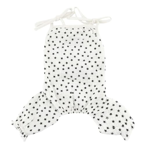 Whrcy T-Shirt für Hunde, Haustierkleidweste - Sternförmiges Hundekleid Atmungsaktives Hunde-T-Shirt,Atmungsaktives Hundekleid, bequemer Geschirrrock, Welpenkleidung, Hundekleidung für Mädchen für Whrcy T-Shirt für Hunde, Haustierkleidweste - Sternförmiges Hundekleid Atmungsaktives Hunde-T-Shirt,Atmungsaktives Hundekleid, bequemer Geschirrrock, Welpenkleidung, Hundekleidung für Mädchen für von Whrcy