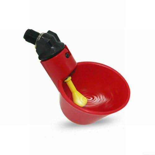 Automatische Hühner- und Vogel-Trinkbecher Paket mit 10 effektiven Futterspendern von Whychstore