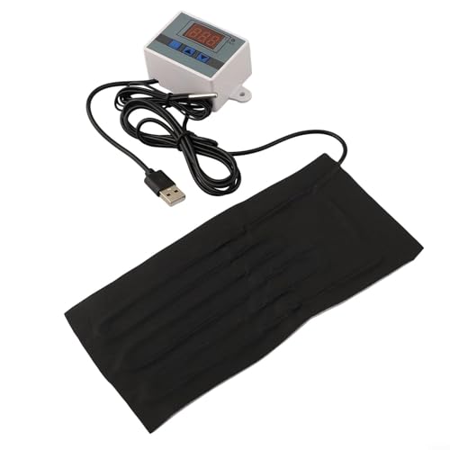 Whychstore Praktisches USB-Heizkissen für kleine Haustiere, faltbar und leicht zu reinigen (10 x 20 cm) von Whychstore